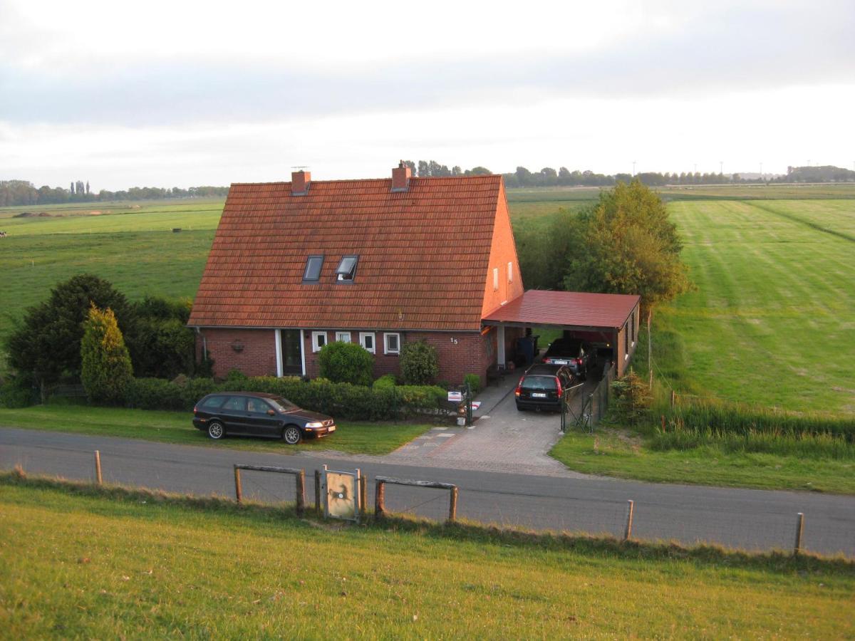 Ferienhaus Deichstern Butjadingen Exterior foto